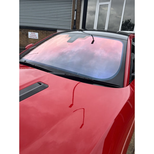 Red/ Blue chameleon windscreen tint