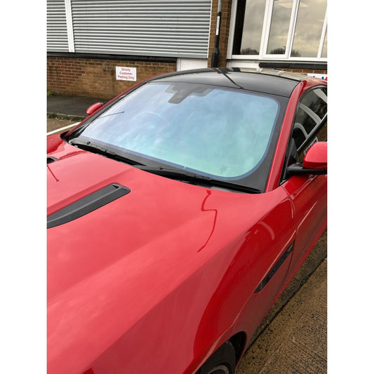 Emerald green chameleon windscreen tint